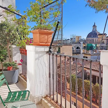 Colosseo Attico Particolare Terrazza Panoramica Appartement *